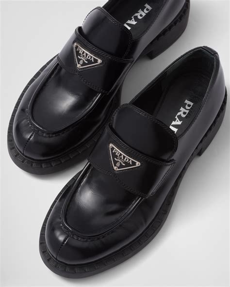 prada loafers real real|Prada Loafers .